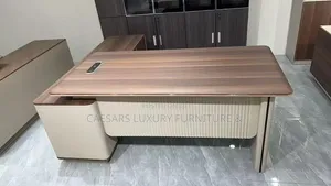 1.4m Executive Office Table with Arch Panel Side Return