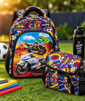 Ankara Backpack da Lunch Bag Set