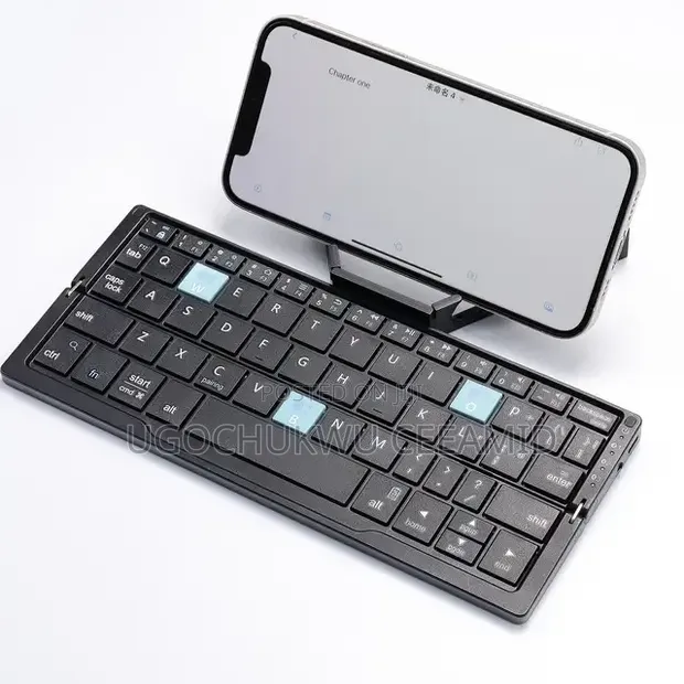 BOW Bluetooth Foldable Keyboard with Stand - 1