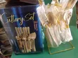 King 24-Piece Gold Cutlery Set - 1
