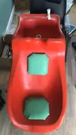 Used Salon Wash Basin - 2