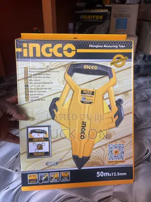 Ingco 50m Fiberglass Tape Mai Auna
