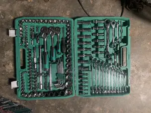 251 Pcs Socket & Tool Kit - 1/4", 3/8", 1/2" Drive