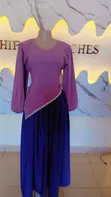 ARAHIFA STITCHES Two-Piece Palazzo & Kimono Set - 2