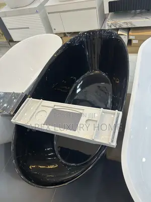 Master Acrylic Freestanding Bathtub - Black