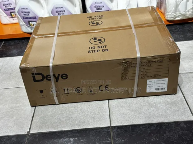Deye 5kWh 48V Baturin Lithium (Mai Ƙara wa) - 1