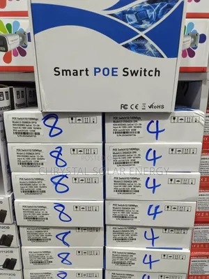 Smart PoE Switch with Fast Ethernet Ports