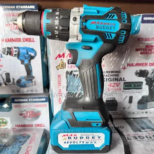 Max Budget 48V Max Brushless Cordless Impact Hammer Drill - 4.0Ah
