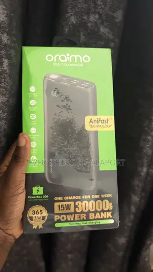 Oraimo 30000mAh Power Bank Mai Nuni na Dijital