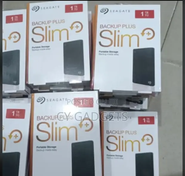 Brand New Seagate 1TB Slim External HDD - 1