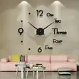 3D Wall Clock - Kyakkyawan Kayan Gida - 5