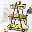 3 Tier Kwandon 'Ya'yan itace - Baki - 2