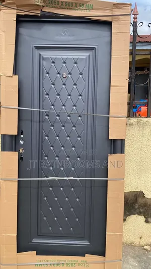 Superdoor Ƙofar Chainise Bakin Karfe - Baƙi