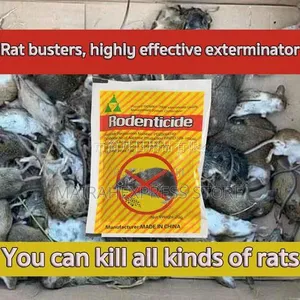 5 Sachets Rodenticide Zakin Dawa da Beraye (20g)