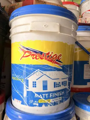 Babban Kwandon Fenti na Prestige Matt Finish - 20 Lita