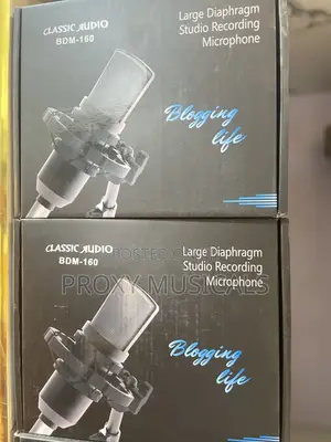 Classic Audio Large Diaphragm Studio Condenser Microphone