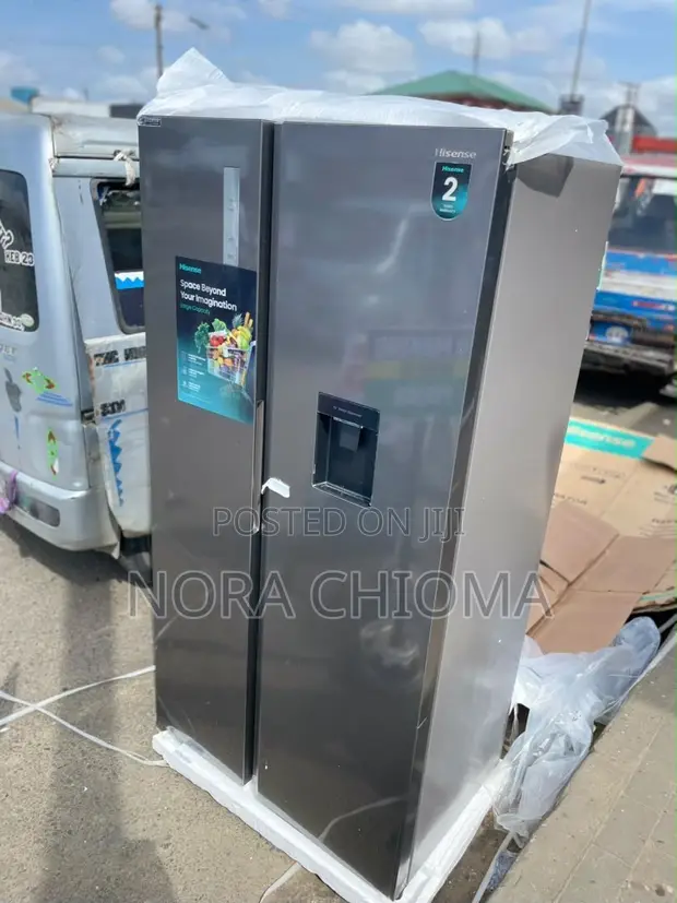 529L Hisense Side by Side Inverter Refrigerator - 1