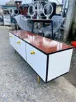 Sabon 4ft TV Console Mai Ƙofofi 3 - 1