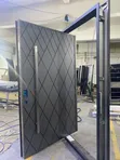 Quality Pivot Door - Black - 1