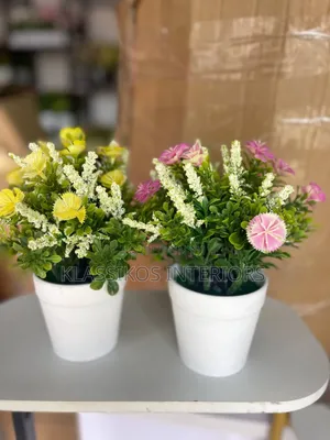 Mini Artificial Flowers a Cikin Tukunya