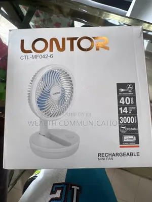 Brand New Lontor CTL-MF042-6 Table Fan