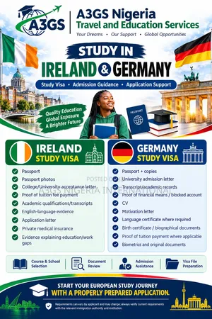 Ireland & Germany Nazarin Visa Services