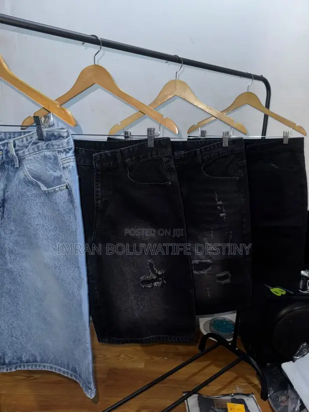A&D Classic Black Baggy Jeans - Brand New - 1