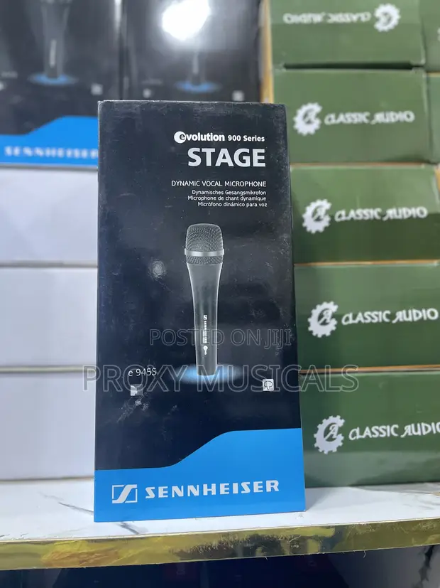 Original Sennheiser Dynamic Wired Vocal Microphone - 1