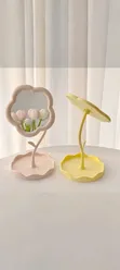 Sunflower Rotating Makeup Mirror tare da Tray - 2