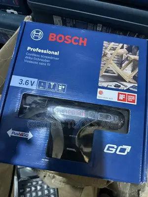 Bosch 3.6V Cordless Screwdriver