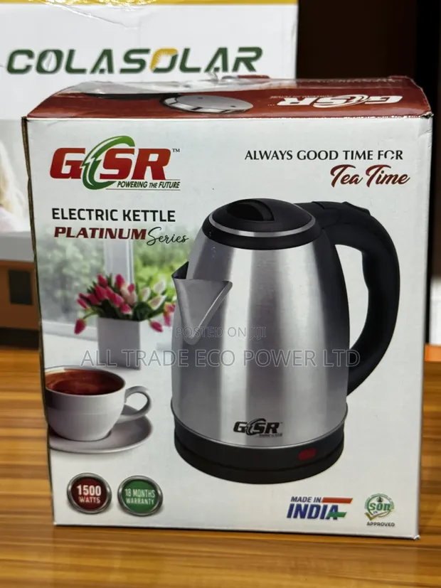 GSR Electric Kettle 2.2L Platinum Series - 1
