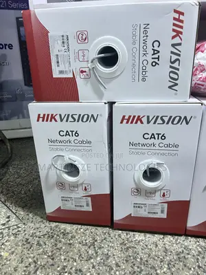 Hikvision Igiyar Sadarwa ta Cat 6