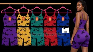 Kampala Stretchy Loungewear Set for Adults