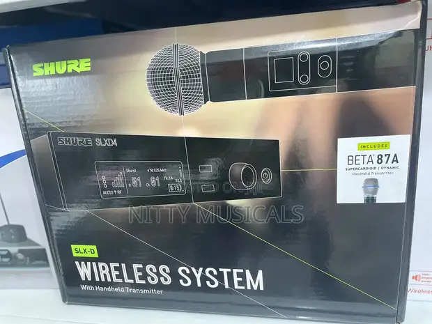 Shure SLX-D Gidan Wayar Baki Daya na Dijital - 1