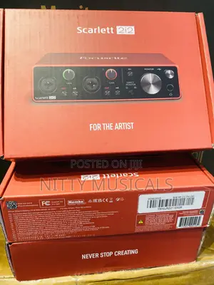 Focusrite Scarlett 2i2 3rd Gen Audio Interface