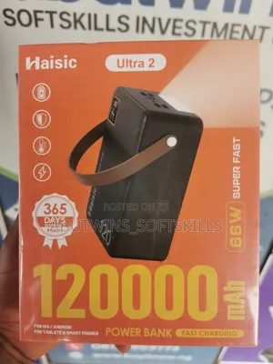Haisac Power Bank 120000mAh