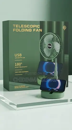 Sabo 7-inch Rechargeable Folding Fan