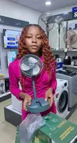 Brand New 7-inch Rechargeable Folding Fan - 2