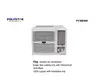 Polystar 1HP Window Unit Air Conditioner | PV-MD9W - 1