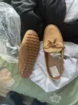 New Look Brown Suede Slip-On Shoes - Size 40.5/41.5 - 1