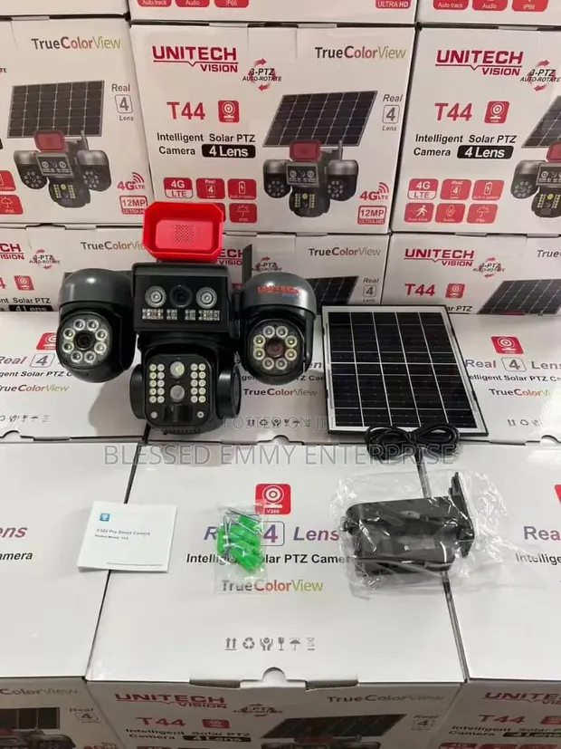 4-Lens Solar PTZ Camera - 1