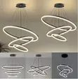 Adjustable LED Ceiling Rings Chandelier Light - 1