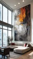 Abstract Wall Canvas Artwork - 3
