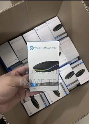 W10 Wireless Rechargeable Bluetooth Mouse with LED Light
