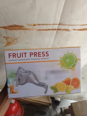 Brand New Stainless Steel Fruit Press