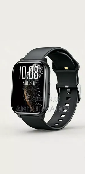 Smartwatch Black Edition - Bluetooth Call & Message Alert