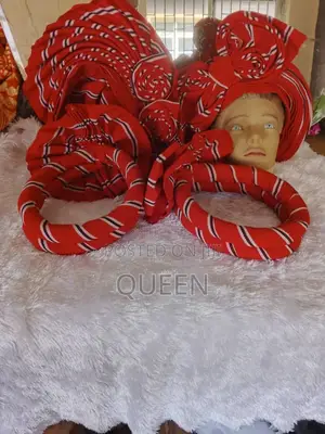 Aso Oke Fascinator & Auto-Gele
