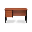 4ft Standard Office Table with 3 Drawers - 2