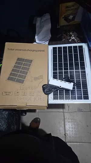 4-in-1 Universal Solar Power Bank with USB Bulbs & Camping Light