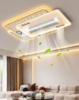 Gold LED Bluetooth Fan Light da Remote - 1